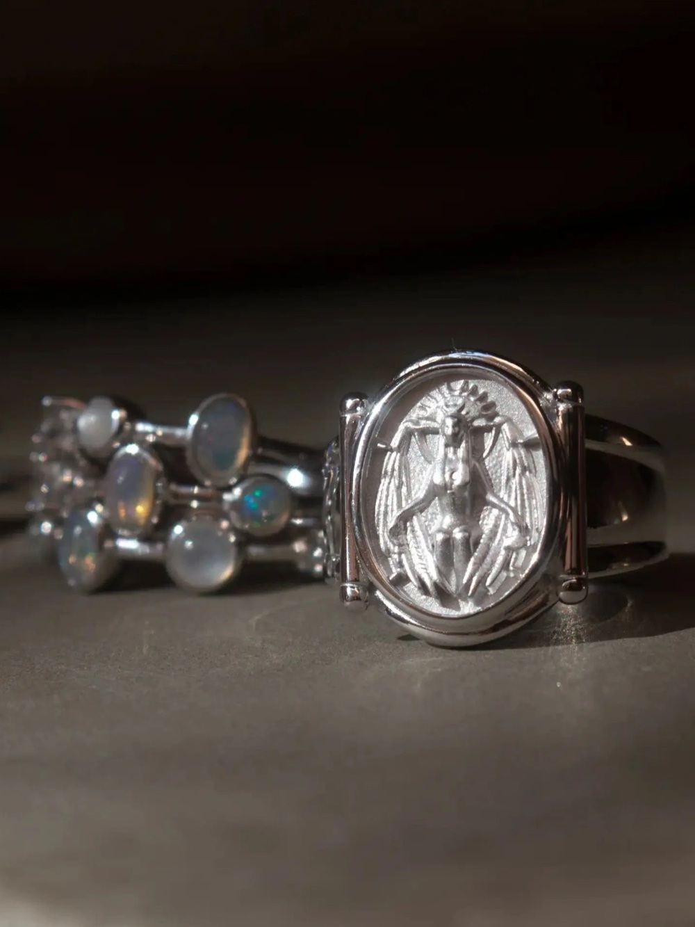 Awe’s Sterling Silver Lilith Ring, size 7
